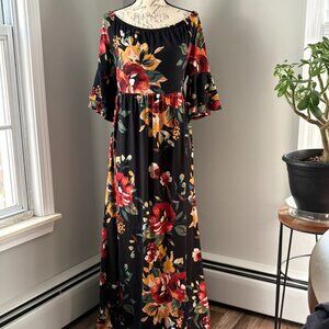 Sweet Lovely Floral 3X Dress
